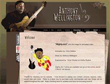 Tablet Screenshot of anthonywellington.com